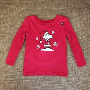 NWT Munki Munki Peanuts Holidays PJ Top
